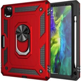 Zore Apple iPad Pro 11 2020 2. Nesil Vega Kapak Kırmızı Tablet Kılıf
