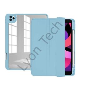 Zore Apple iPad Pro 11 2022 M2 Nort Şeffaf Standlı Kılıf