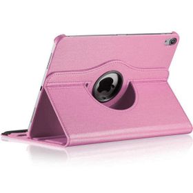 Zore Apple iPad Pro 12.9 2018 3. Nesil Dönebilen Standlı - Açık Pembe Kılıf
