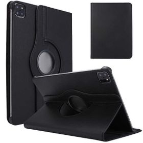 Zore Apple iPad Pro 12.9 2020 4. Nesil Dönebilen Standlı - Siyah Kılıf