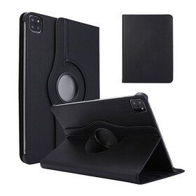 Zore Apple iPad Pro 12.9 2020 4. Nesil Dönebilen Standlı - Siyah Kılıf