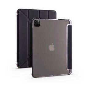 Zore Apple iPad Pro 12.9 2020 4.Nesil Kılıf Tri Folding Kalem Bölmeli Standlı Kılıf