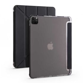 Zore Apple iPad Pro 12.9 2020 4.Nesil Kılıf Tri Folding Kalem Bölmeli Standlı Kılıf
