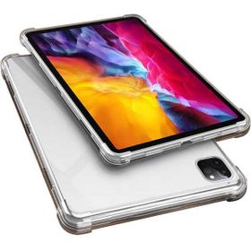 Zore Apple iPad Pro 12.9 2020 4. Nesil Tablet Nitro Anti Shock Silikon Kapak - Renksiz Kılıf