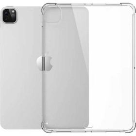 Zore Apple iPad Pro 12.9 2020 4. Nesil Tablet Nitro Anti Shock Silikon Kapak - Renksiz Kılıf