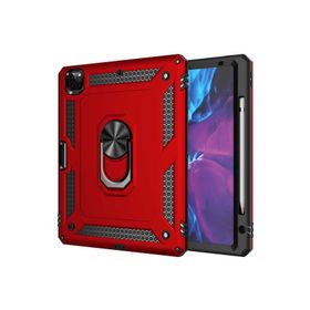 Zore Apple iPad Pro 12.9 2020 4. Nesil Tablet Vega Kapak - Kırmızı Kılıf