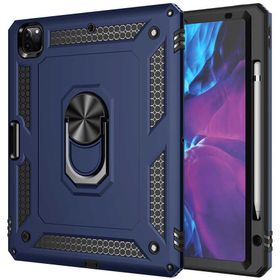 Zore Apple iPad Pro 12.9 2020 4. Nesil Vega Kapak Mavi Tablet Kılıf
