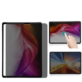 Zore Apple İpad Pro 12.9 2020 Tablet Privacy Temperli Cam Siyah Ekran Koruyucu