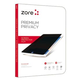 Zore Apple İpad Pro 12.9 2020 Tablet Privacy Temperli Cam Siyah Ekran Koruyucu