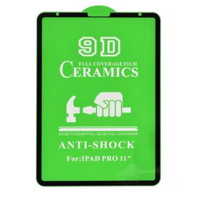 Zore Apple iPad Pro 12.9 2020 Tablet Siyah Seramik Ekran Koruyucu