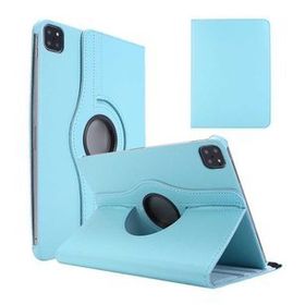 Zore Apple iPad Pro 12.9 2021 5. Nesil Dönebilen Standlı - Mavi Kılıf