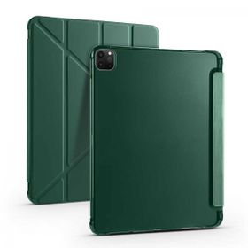 Zore Apple iPad Pro 12.9 2021 5.Nesil Kılıf Tri Folding Kalem Bölmeli Standlı Kılıf