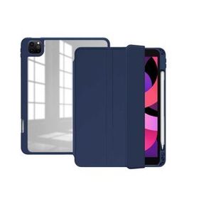 Zore Apple iPad Pro 12.9 2021 5. Nesil Nort Arkası Şeffaf Standlı Kılıf