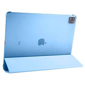 Zore Apple iPad Pro 12.9 2021 5. Nesil Uyumlu Mavi Smart Cover Standlı 1-1 Kılıf