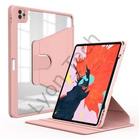 Zore Apple iPad Pro 12.9 2022 M2 Nayn Dönebilen Standlı Kılıf