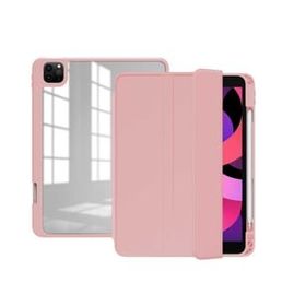 Zore Apple iPad Pro 12.9 2022 M2 Nort Şeffaf Standlı Kılıf