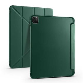 Zore Apple iPad Pro 12.9 2022 M2 Tri Folding Kalem Bölmeli Standlı Kılıf