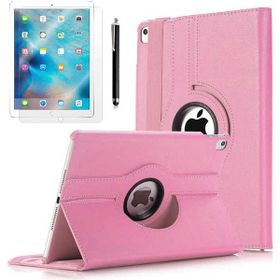 Zore Apple iPad Pro 9.7 2016 Dönebilen - Açık Pembe Kılıf
