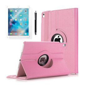 Zore Apple iPad Pro 9.7 2016 Dönebilen - Açık Pembe Kılıf