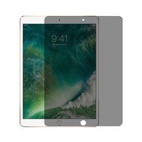 Zore Apple iPad Pro 9.7 2016 Privacy Temperli Cam - Siyah Ekran Koruyucu