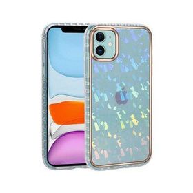 Zore Apple iPhone 11 Desenli Parlayan Transparan Avva Kapak Kılıf