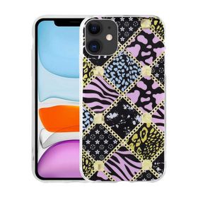 Zore Apple iPhone 11 Desenli Sert Elnov Kapak Kılıf