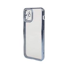 Zore Apple iPhone 11 Kamera Korumalı Taşlı Mina Kapak Kılıf