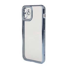 Zore Apple iPhone 11 Kamera Korumalı Taşlı Mina Kapak Kılıf