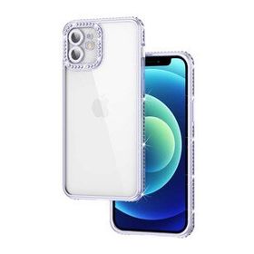 Zore Apple iPhone 11 Kamera Korumalı Taşlı Mina Kapak Kılıf