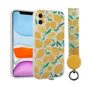 Zore Apple iPhone 11 Kılıf Desenli El Askılı İpli Zore Arte Silikon Kapak