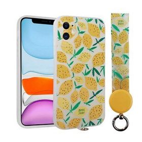 Zore Apple iPhone 11 Kılıf Desenli El Askılı İpli Zore Arte Silikon Kapak