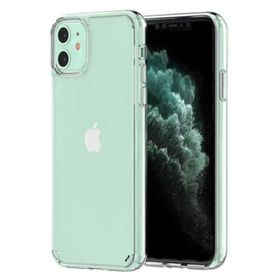 Zore Apple iPhone 11 Kılıf Korumalı Kenarları Silikon Arkası Sert Coss Şeffaf Kapak
