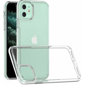 Zore Apple iPhone 11 Kılıf Korumalı Kenarları Silikon Arkası Sert Coss Şeffaf Kapak