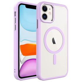 Zore Apple iPhone 11 Kılıf Wireless Şarj Özellikli Krom Magsafe Silikon Kapak