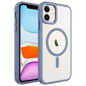 Zore Apple iPhone 11 Kılıf Wireless Şarj Özellikli Krom Magsafe Silikon Kapak