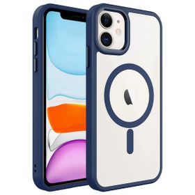 Zore Apple iPhone 11 Kılıf Wireless Şarj Özellikli Krom Magsafe Silikon Kapak