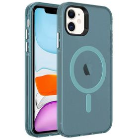 Zore Apple iPhone 11 Magsafe Şarj Özellikli Buzlu Transparan C-Pro Sert Kapak Kılıf