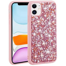 Zore Apple iPhone 11 Parlak Taşlı Tasarım Linea Kapak Kılıf
