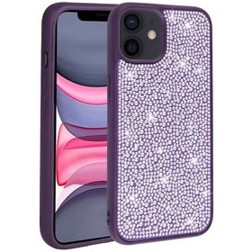Zore Apple iPhone 11 Parlak Taşlı Tasarım Ston Kapak Kılıf