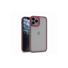 Zore Apple iPhone 11 Pro Flora Kapak Kırmızı Cep Telefonu Kılıfı