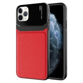 Zore Apple iPhone 11 Pro Max Emiks Deri Görünümlü Kılıf