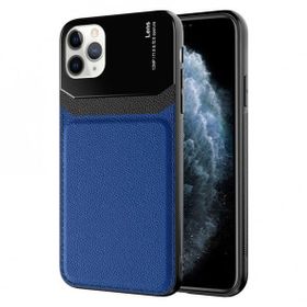 Zore Apple iPhone 11 Pro Max Emiks Deri Görünümlü Kılıf