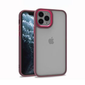 Zore Apple iPhone 11 Pro Max Flora Kapak Mavi Cep Telefonu Kılıfı