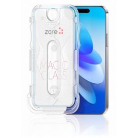Zore Apple iPhone 11 Pro Max Kolay Uygulama Aparatlı 5D Magic Glass Cam Ekran Koruyucu