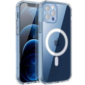 Zore Apple iPhone 11 Pro Max Magsafe Şarj Özellikli Şeffaf Sert PC Embos Kapak Kılıf