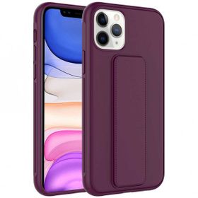 Zore Apple iPhone 11 Pro Qstand Katlanabilir Standlı Kılıf