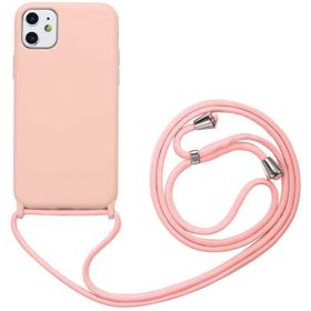 Zore Apple iPhone 11 Ropi İpli Silikon Kılıf