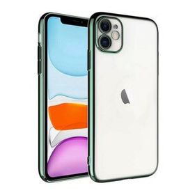 Zore Apple iPhone 11 Sert Pc Renkli Çerçeveli Riksos Kapak Kılıf
