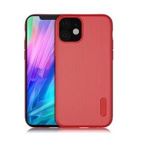 Zore Apple iPhone 11 Tio Çizgili Tasarım Silikon Kılıf