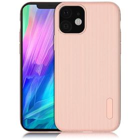 Zore Apple iPhone 11 Tio Çizgili Tasarım Silikon Kılıf